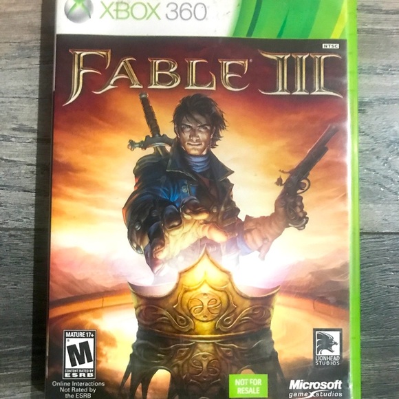 Microsoft Other - Fable III 3 Xbox 360 Game